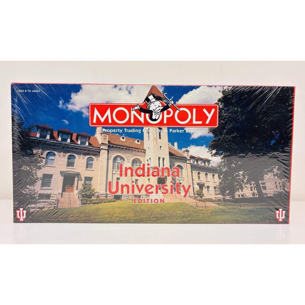 Monopoly Indiana University Edition 1998 New Sealed